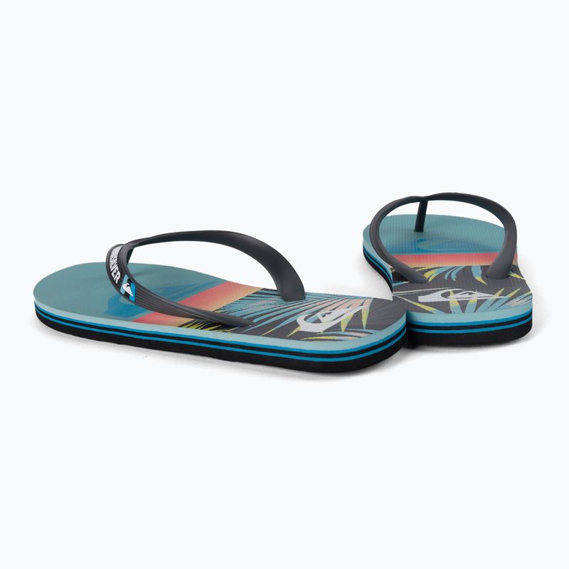Vyriškos šlepetės Quiksilver Molokai Panel blue 3