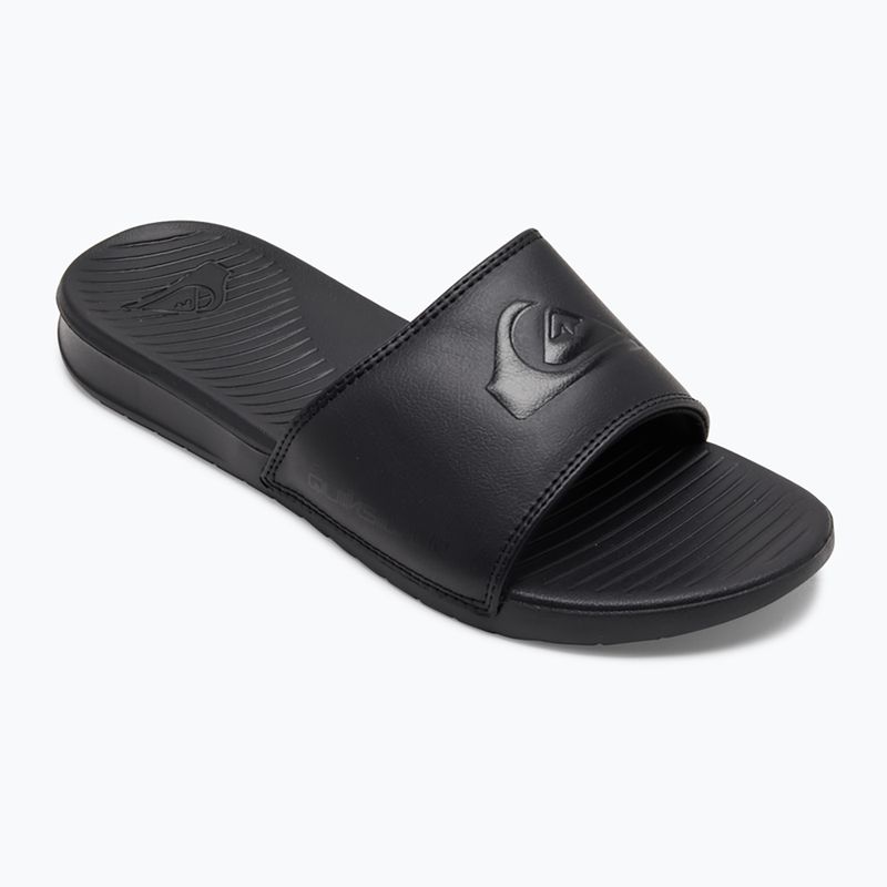 Quiksilver vyriškos Bright Coast Slide solid black šlepetės 9