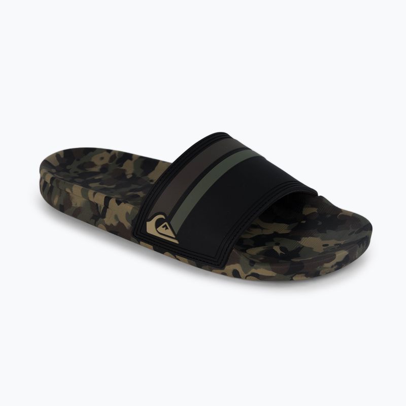 Quiksilver Rivi Slide green vyriškos šlepetės