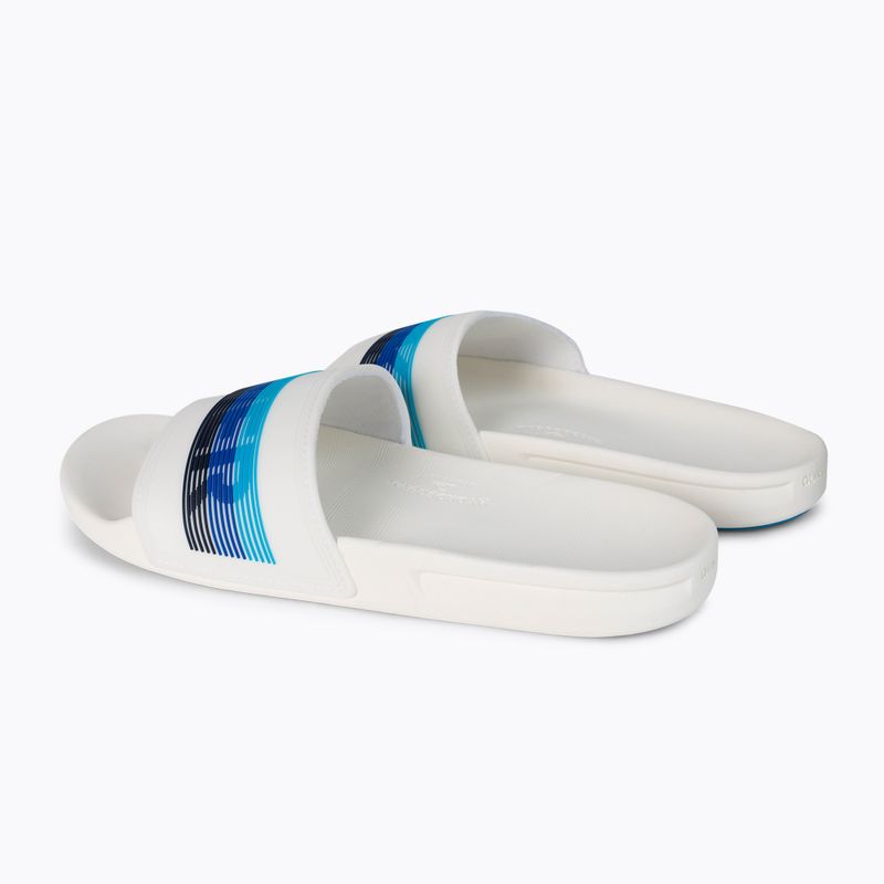Quiksilver vyriškos Rivi Wordmark Slide white/white/blue šlepetės 3