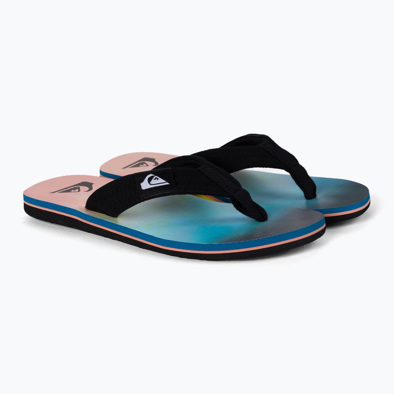 Vyriškos šlepetės Quiksilver Molokai Layback blue/blue/orange 5