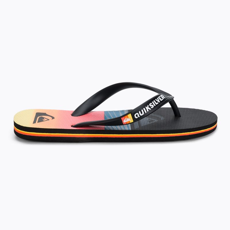 Quiksilver Molokai Art B black vaikiškos šlepetės 2