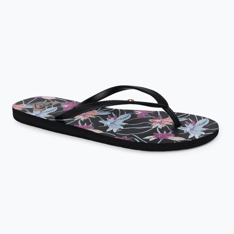 Moteriškos ROXY Bermuda Print J black šlepetės