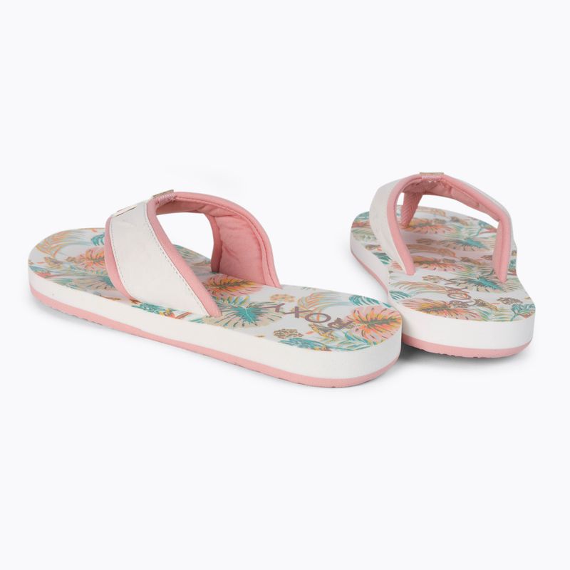 ROXY moteriškos basutės Coastin Print white/pink 3