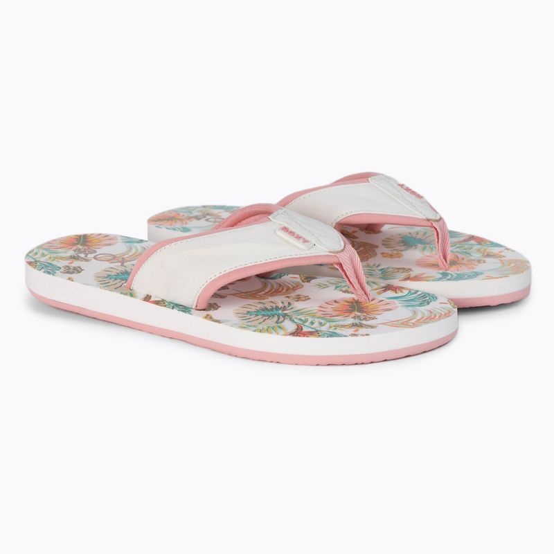 ROXY moteriškos basutės Coastin Print white/pink 5