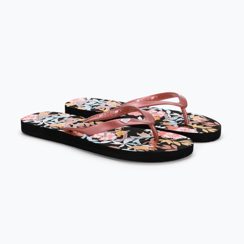 ROXY Tahiti VII moteriškos basutės black/pink 5
