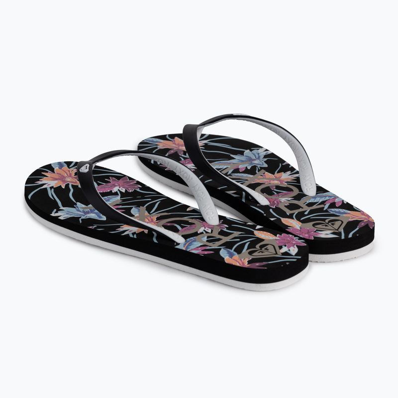 ROXY Tahiti VII moteriškos šlepetės anthracite/black 3