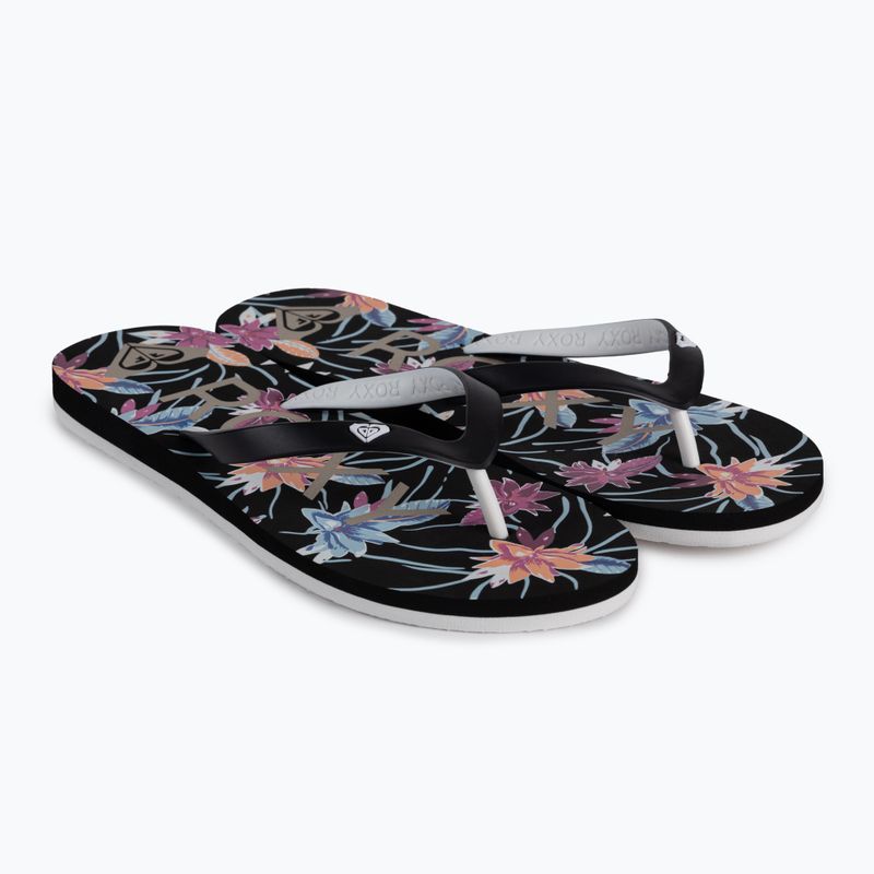 ROXY Tahiti VII moteriškos šlepetės anthracite/black 5