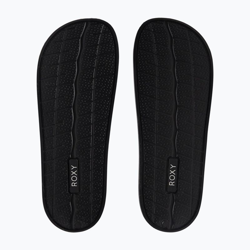 Moteriškos šlepetės ROXY Slippy II black geo 4