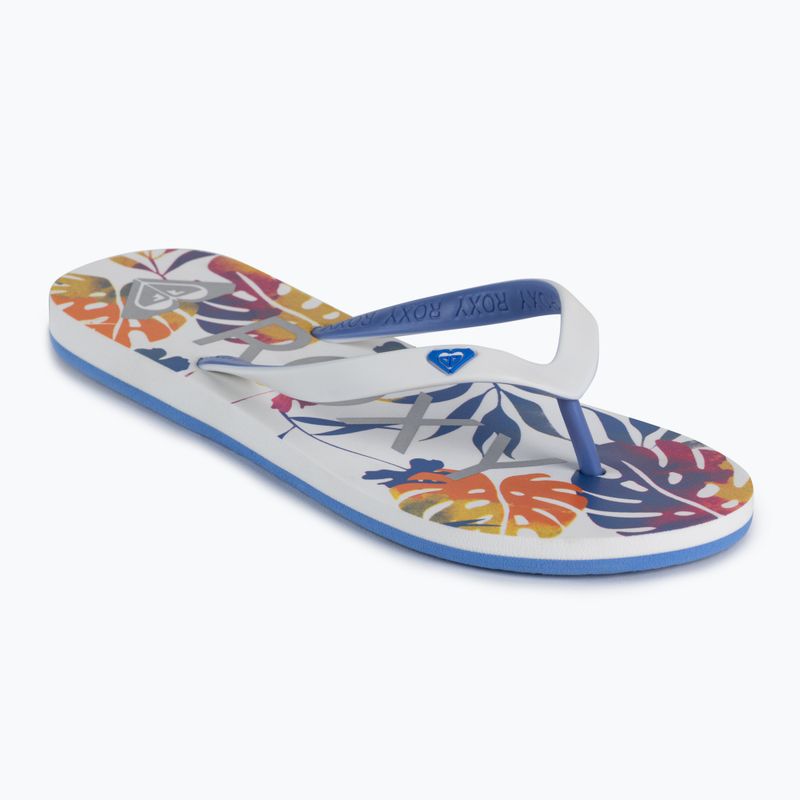 ROXY Tahiti VII moteriškos basutės balta/mėlyna/balta
