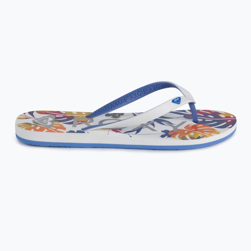 ROXY Tahiti VII moteriškos basutės balta/mėlyna/balta 2