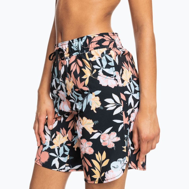 Moteriški maudymosi šortai ROXY Basics 9", antracitas/island vibes