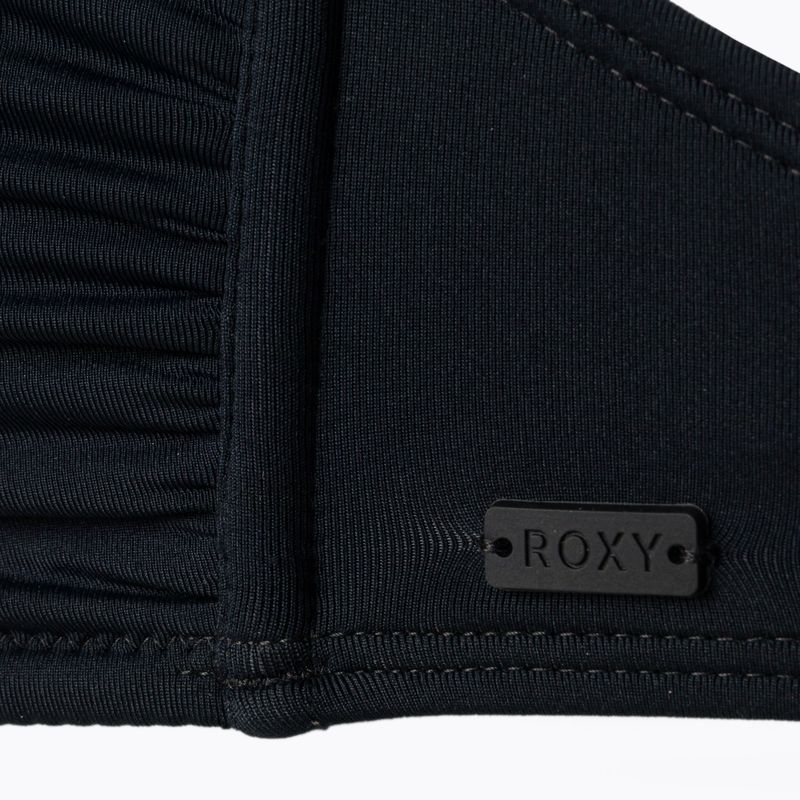 ROXY Beach Classics Bandeau maudymosi kostiumėlio viršutinė dalis antracito spalvos 3