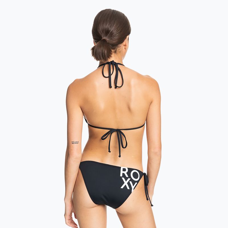 Moteriškas dviejų dalių maudymosi kostiumas ROXY Beach Classics Tie Side anthracite 4