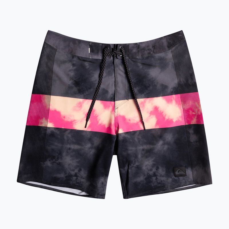 Quiksilver vyriški "Highlite Arch 19" pilkai rožiniai maudymosi šortai EQYBS04648-MJY6 5