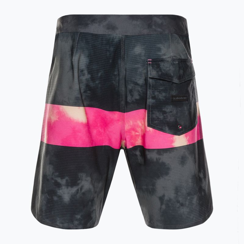 Quiksilver vyriški "Highlite Arch 19" pilkai rožiniai maudymosi šortai EQYBS04648-MJY6 2