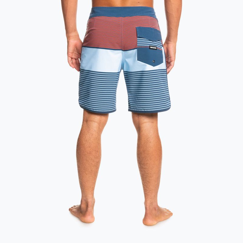 Quiksilver vyriški "Surfsilk Tijuana 18" mėlynai oranžiniai maudymosi šortai EQYBS04651-BSN6 6