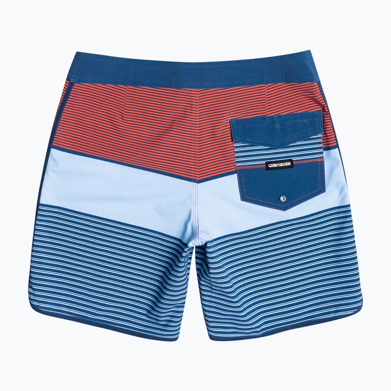 Quiksilver vyriški "Surfsilk Tijuana 18" mėlynai oranžiniai maudymosi šortai EQYBS04651-BSN6 2
