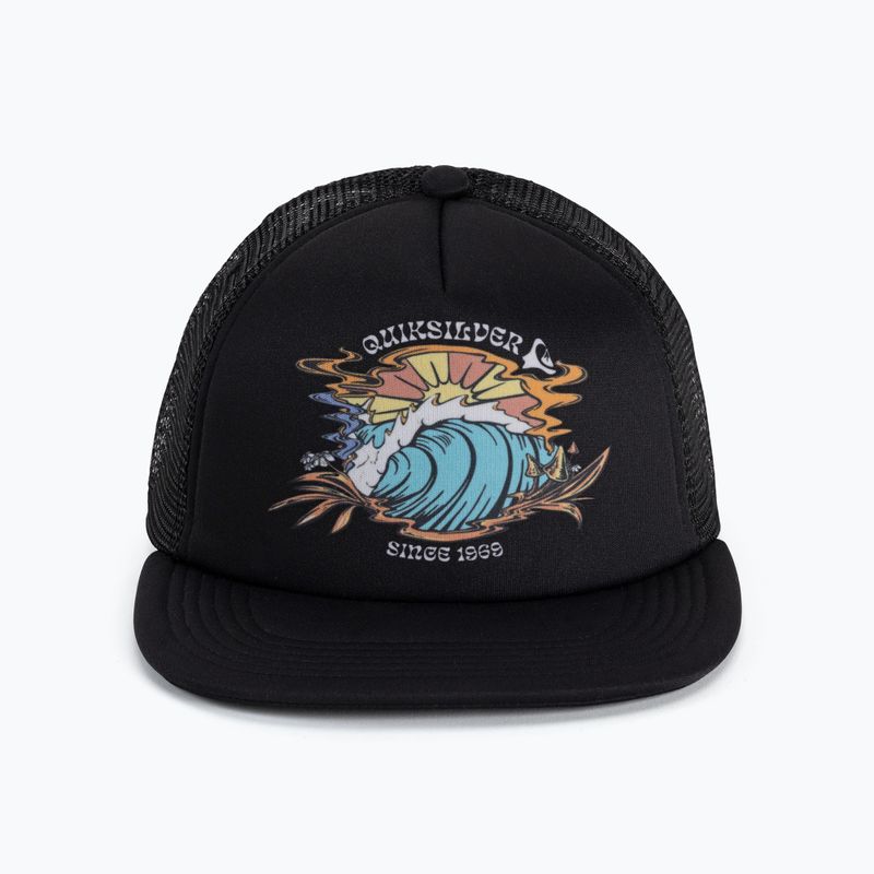 Quiksilver Hard Shred vaikiška beisbolo kepuraitė juoda 4