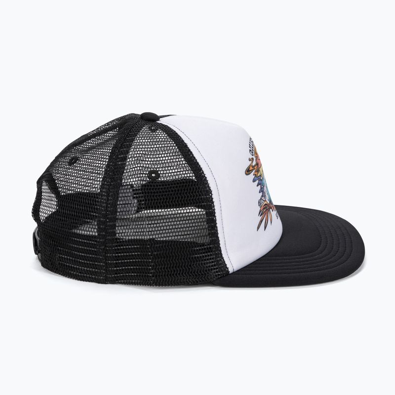 Quiksilver Hard Shred vaikiška beisbolo kepuraitė balta 3