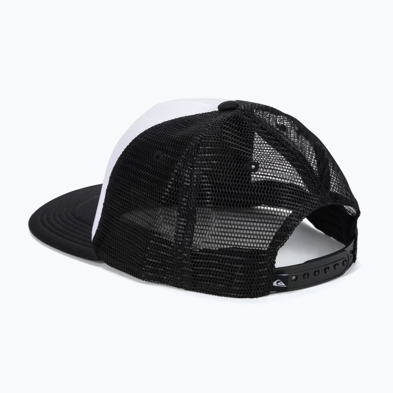 Quiksilver Hard Shred vaikiška beisbolo kepuraitė balta 4