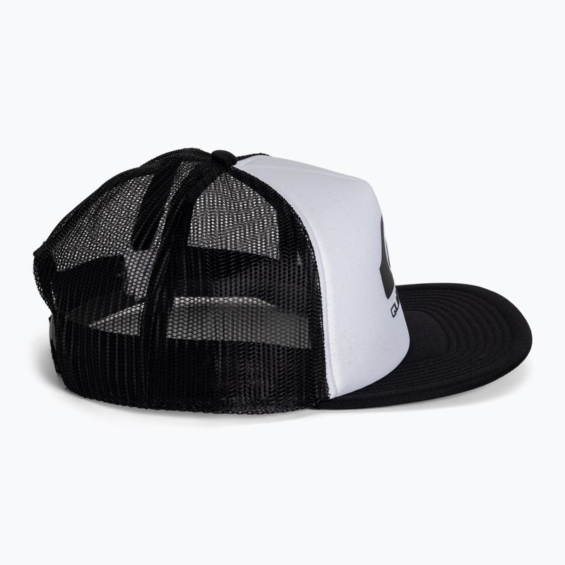 Quiksilver Foamslayer vyriška beisbolo kepuraitė balta/juoda 2