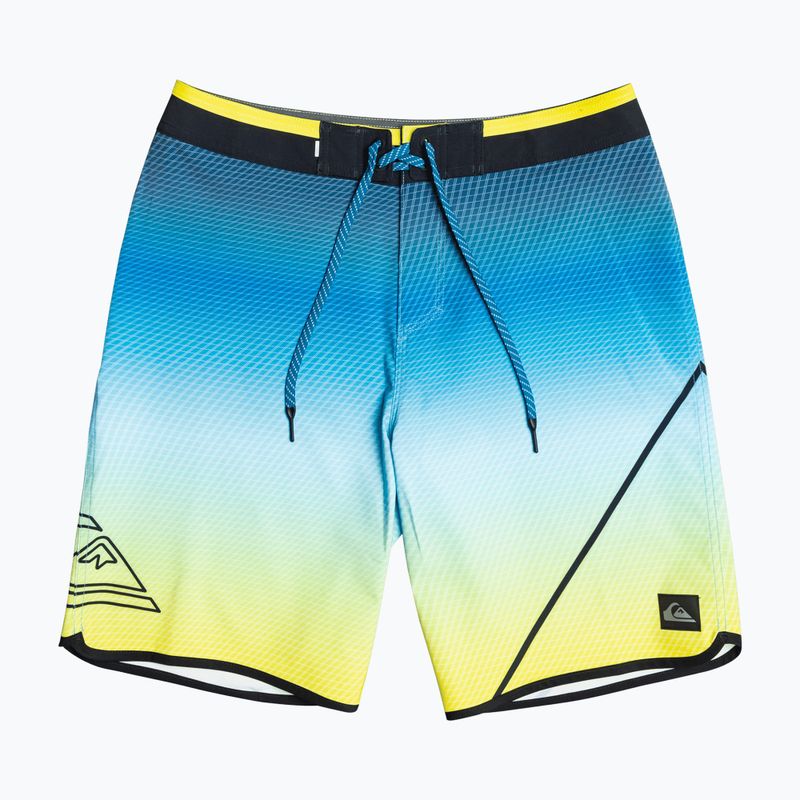 Quiksilver Surfsilk 16" vaikiški mėlynos ir geltonos spalvos maudymosi šortai EQBBS03616-GDJ6