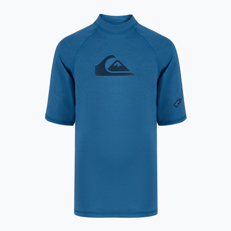 Quiksilver All Time vaikiški maudymosi marškinėliai mėlyni EQBWR03212-BYHH