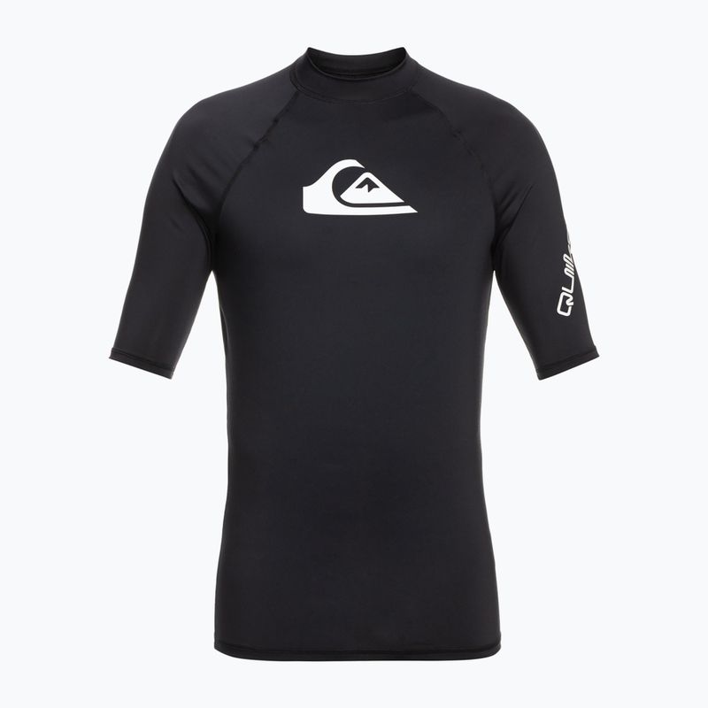Quiksilver vyriški All Time maudymosi marškinėliai Black EQYWR03358-KVJ0