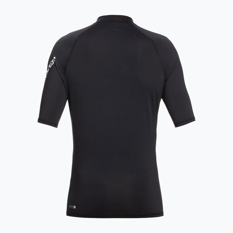Quiksilver vyriški All Time maudymosi marškinėliai Black EQYWR03358-KVJ0 2