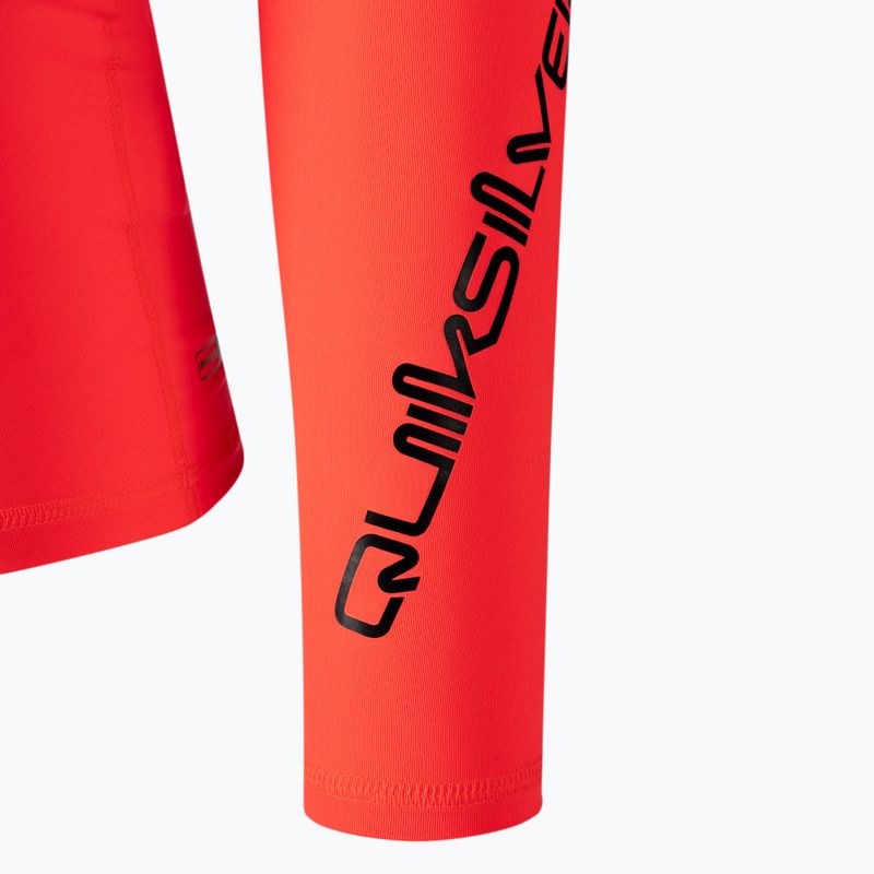 Quiksilver All Time vyriški maudymosi marškinėliai orange EQYWR03357 4