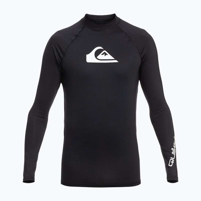 Quiksilver vyriški All Time maudymosi marškinėliai Black EQYWR03357-KVJ0