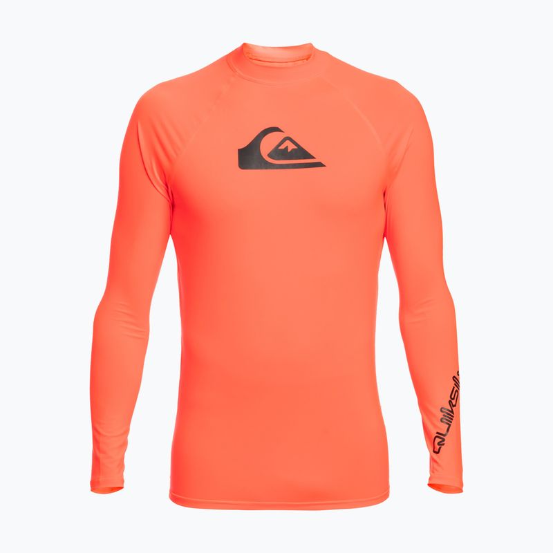 Quiksilver All Time vaikiški maudymosi marškinėliai oranžiniai EQBWR03213-MKZ0