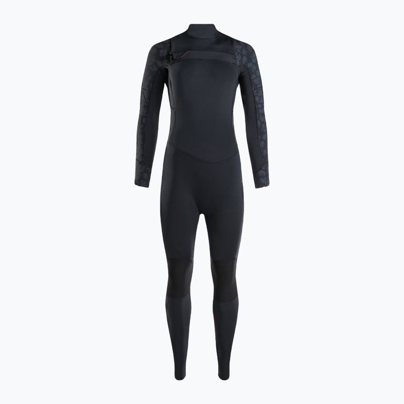 Moteriškas ROXY 5/4/3 Swell Series FZ GBS juodos spalvos hidrokostiumas 2