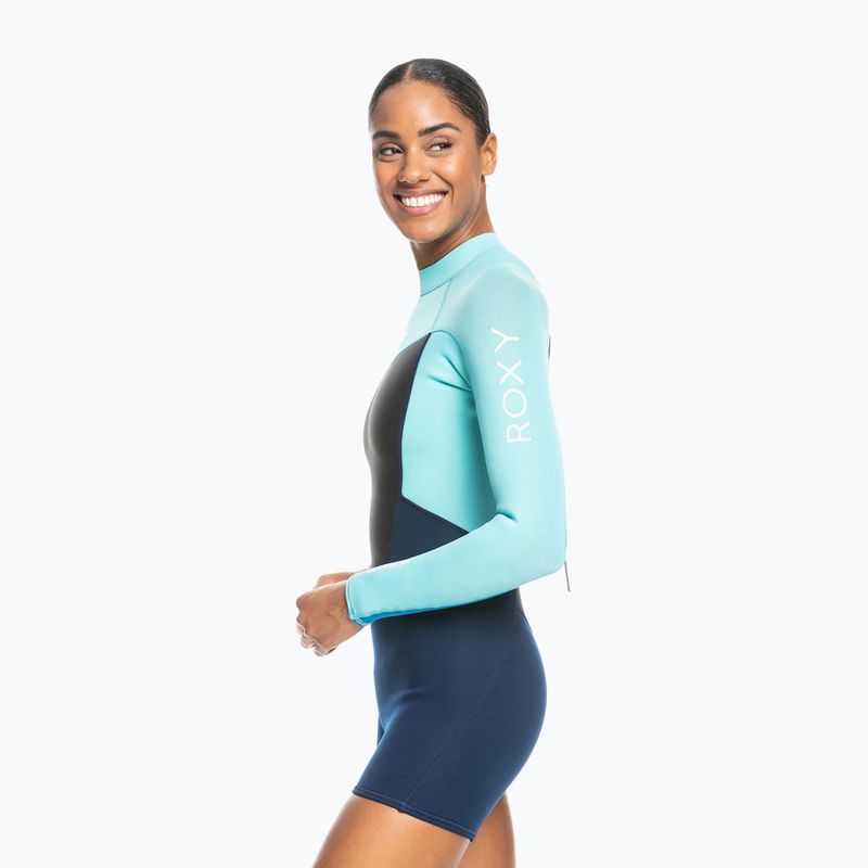Moteriškas ROXY 2/2 Prologue BZ LS SP FL good mood hidrokostiumas 4