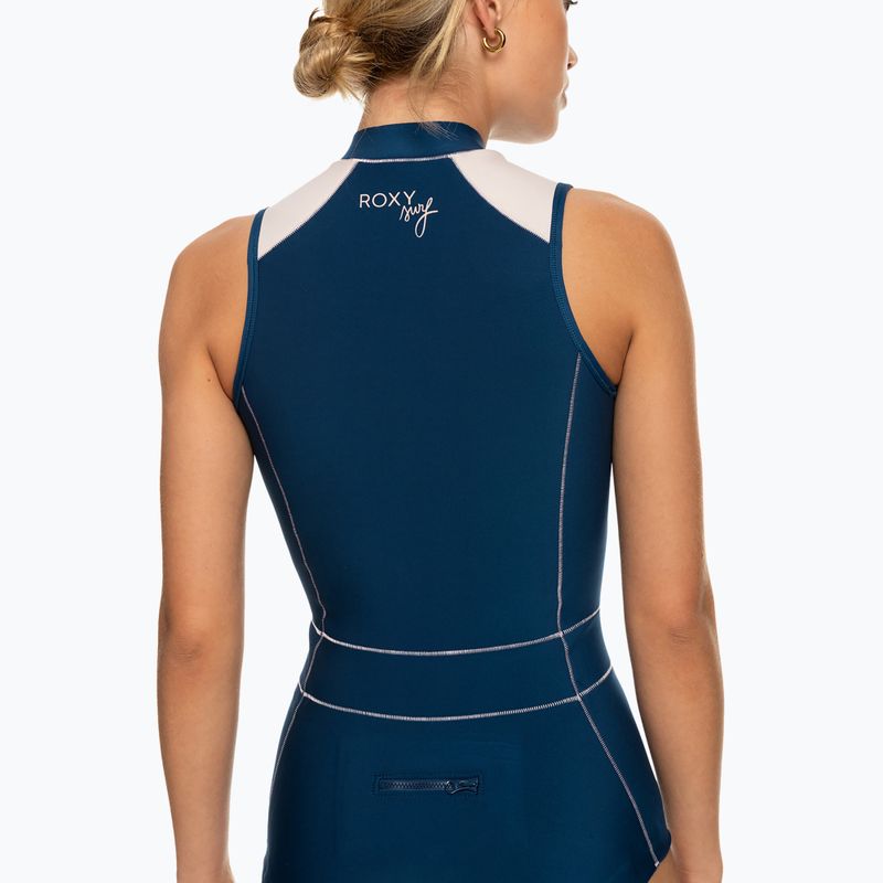 Moteriškas ROXY 1.5 ROXY Rise Short Jane QLCK jodo mėlynos spalvos maudymosi kostiumas 4