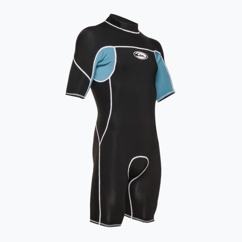 Quiksilver vyriškas 2/2 Capsule Saturn SS SP juodas/provincijos mėlynas hidrokostiumas
