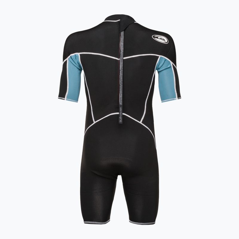 Quiksilver vyriškas 2/2 Capsule Saturn SS SP juodas/provincijos mėlynas hidrokostiumas 3