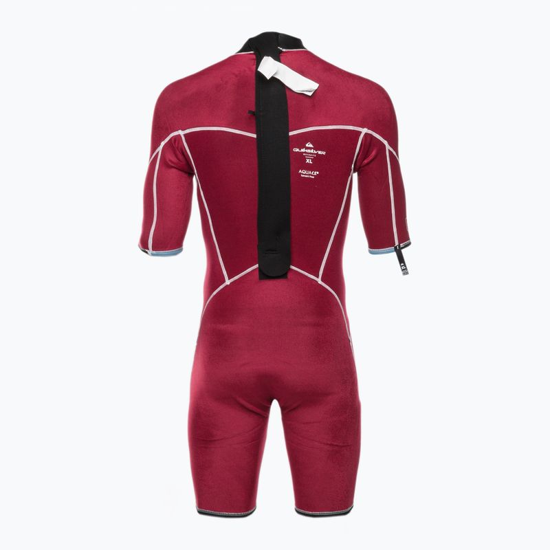 Quiksilver vyriškas 2/2 Capsule Saturn SS SP juodas/provincijos mėlynas hidrokostiumas 5