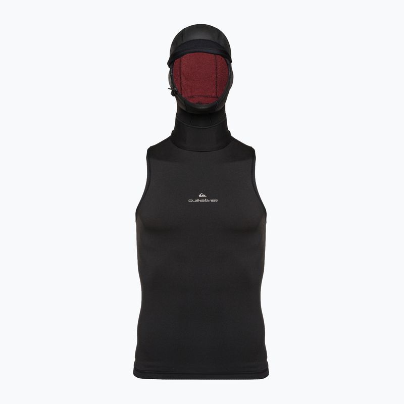 Quiksilver Marathon Sessions 2 mm vyriški neopreniniai marškinėliai su gobtuvu juodi EQYW003005