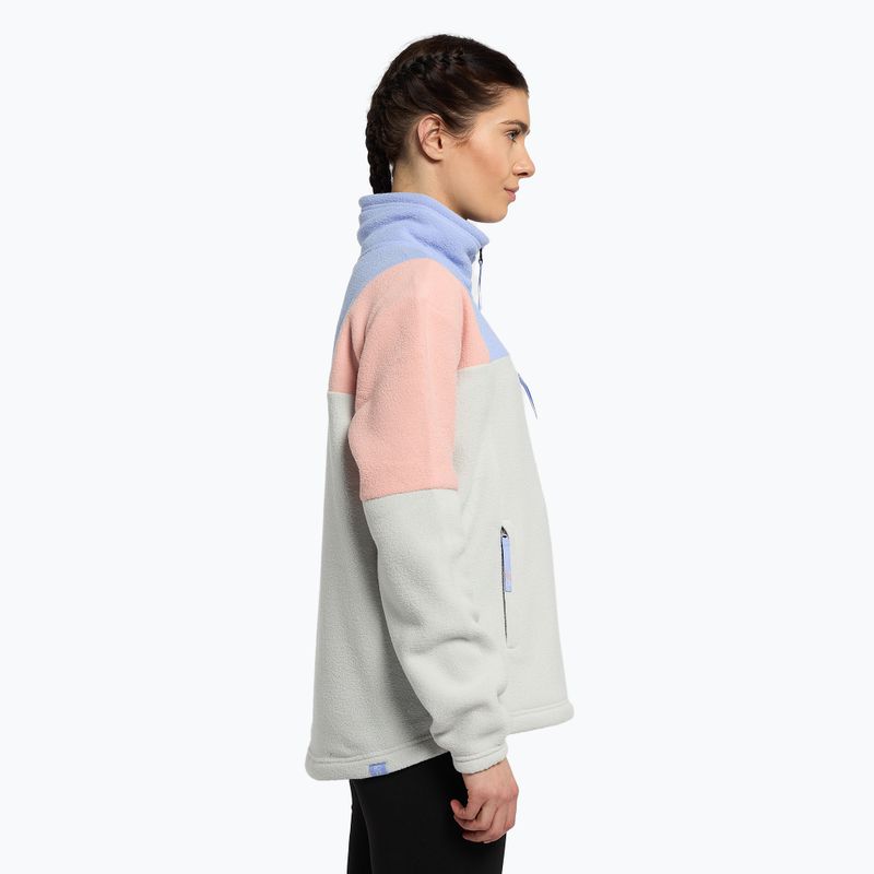 Moteriškas snieglenčių džemperis ROXY Chloe Kim Layer heather grey 3