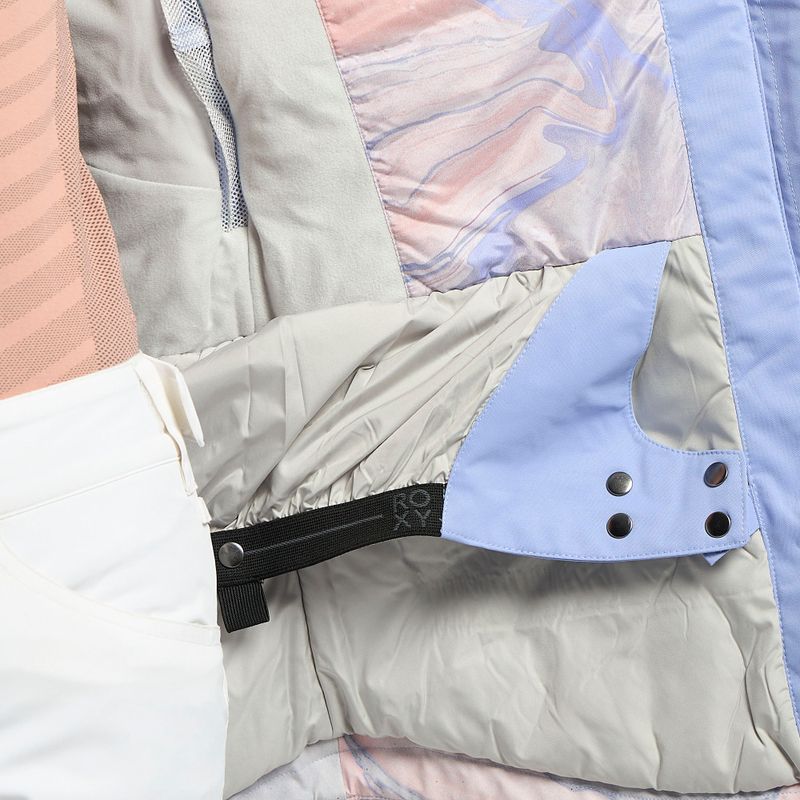 Moteriška snieglenčių striukė ROXY Chloe Kim easter egg 12