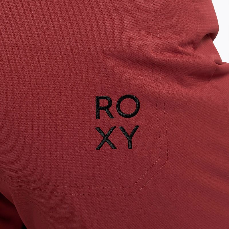 Moteriškos snieglenčių kelnės ROXY Diversion brick red 5
