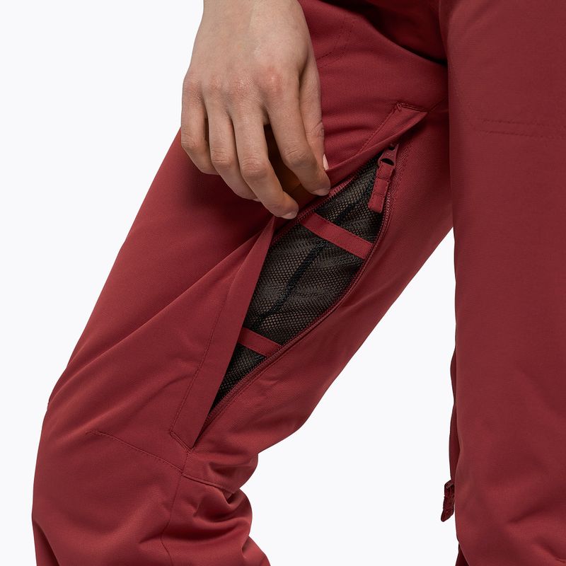 Moteriškos snieglenčių kelnės ROXY Diversion brick red 7