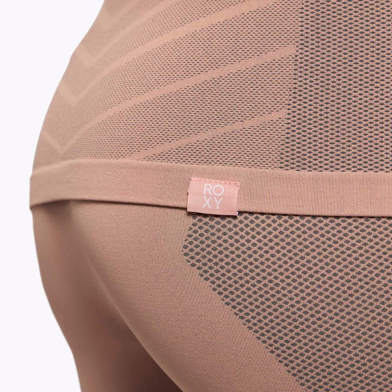 Moteriški termoaktyvūs marškinėliai ROXY Base Layer Top Warmlink gray violet 6