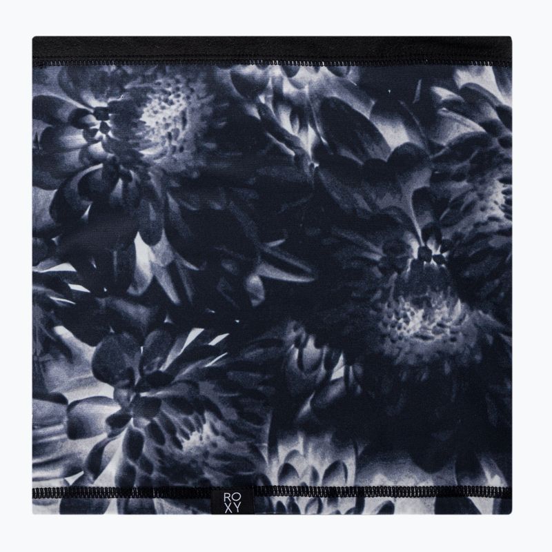 Moteriška ROXY Lana Collar true black future flower balaclava 2