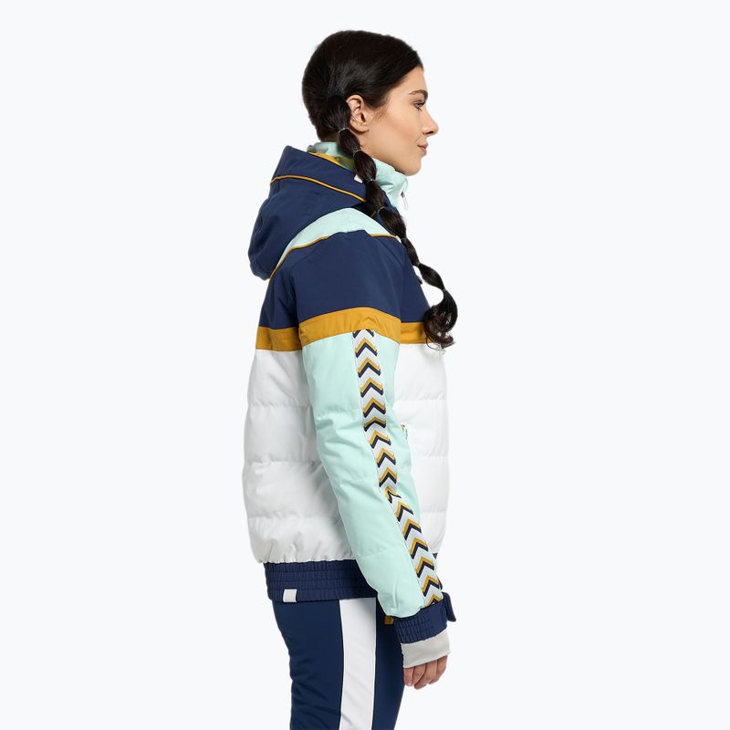 Moteriška snieglenčių striukė ROXY Peak Chic Insulated fair aqua 3