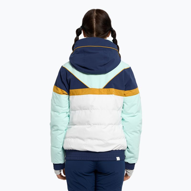 Moteriška snieglenčių striukė ROXY Peak Chic Insulated fair aqua 4