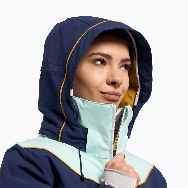 Moteriška snieglenčių striukė ROXY Peak Chic Insulated fair aqua 5