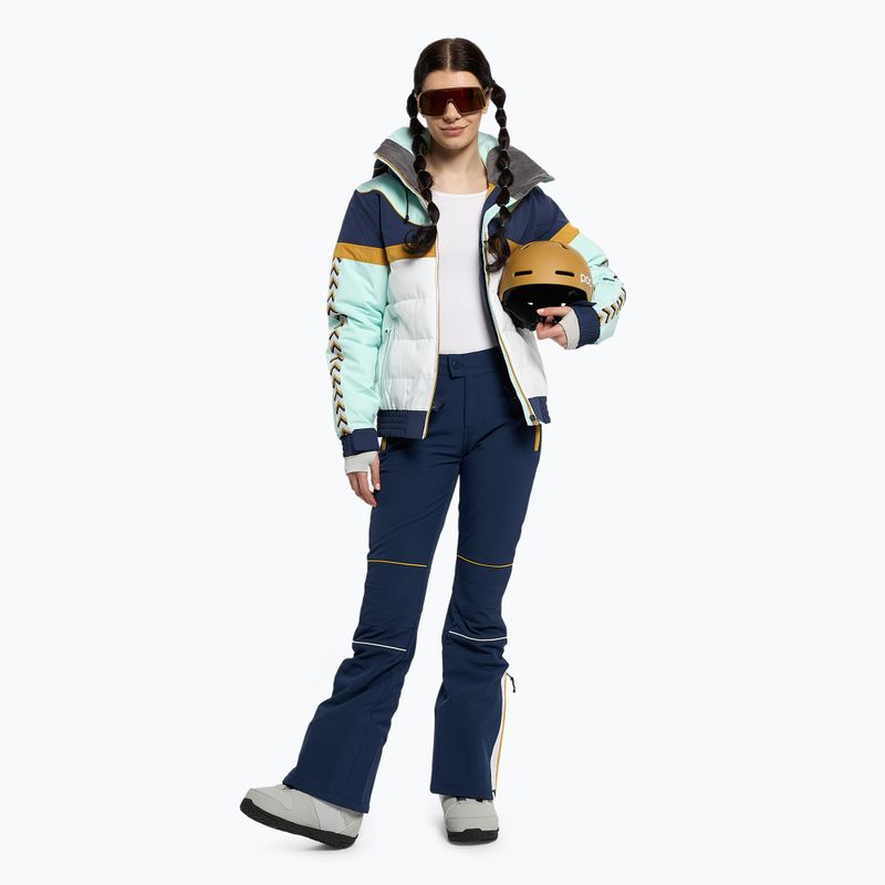 Moteriškos snieglenčių kelnės ROXY Peak Chic medieval blue 2